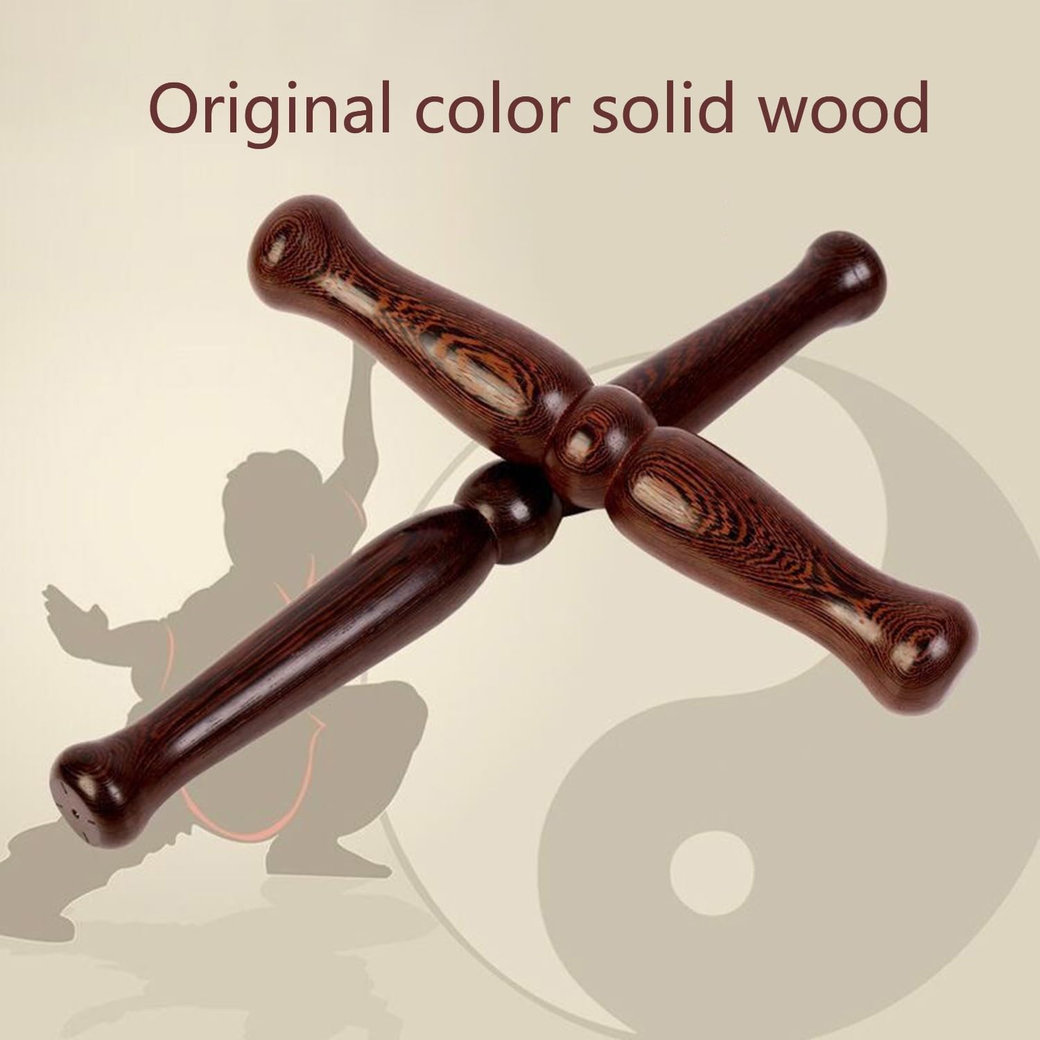 Règle de Tai Chi Bâton Bang Rod, Règle en Bois de séquoia for Arts Martiaux et Fitness, avec Sac, Plusieurs Tailles Disponibles.(C)