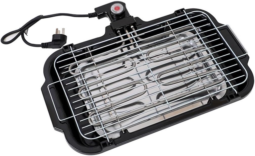 Electric Grill Smokeless Barbecue Baking Plates Hot Pot Steak Korean BBQ Non-stick Grilled Dual-use Pot