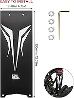 Vista 5 de KEMIMOTO Guardabarros Protector de Lodo con Solapa Trasera Más Larga Absorción de Impactos Cubierta de Guardabarros Anti-Polvo Compatible con Surron