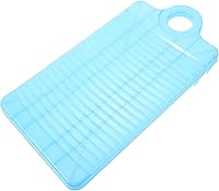 Vista 1 de DOITOOL Mini tabla de lavado de plástico, tabla de lavar a mano para lavar ropa, pequeña tabla de lavado para niños, camisas limpias, color lima