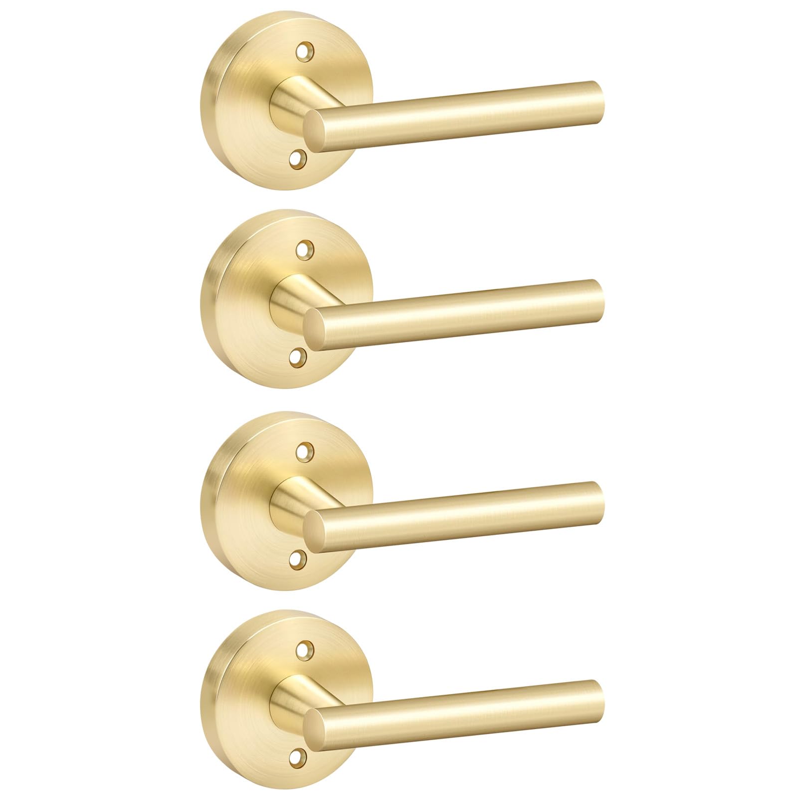 Poignées de porte factices dorées goldenwarm pour rénover facilement vos placards