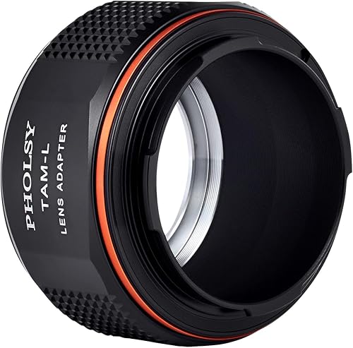 Vista 30 de PHOLSY Adaptador de montaje de lente Leica M a L compatible con Leica M, Zeiss ZM, VM Lens a Leica L Mount cuerpo de cámara compatible con Leica