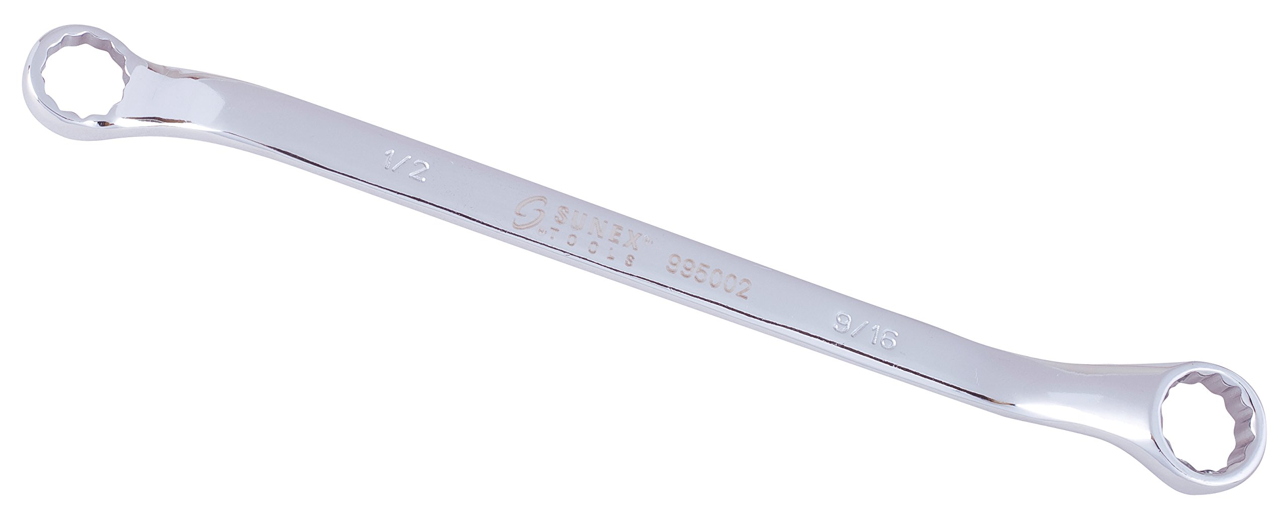 Double clé à douille SUNEX 995002 entièrement polie 1/5,1 cm par 9/40,6 cm