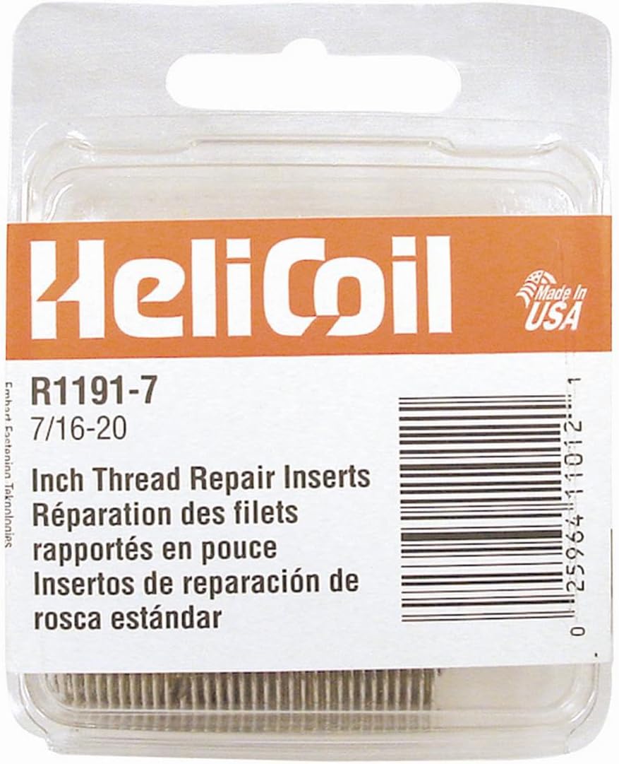 Helical Insert, 304SS, 8-32, PK12