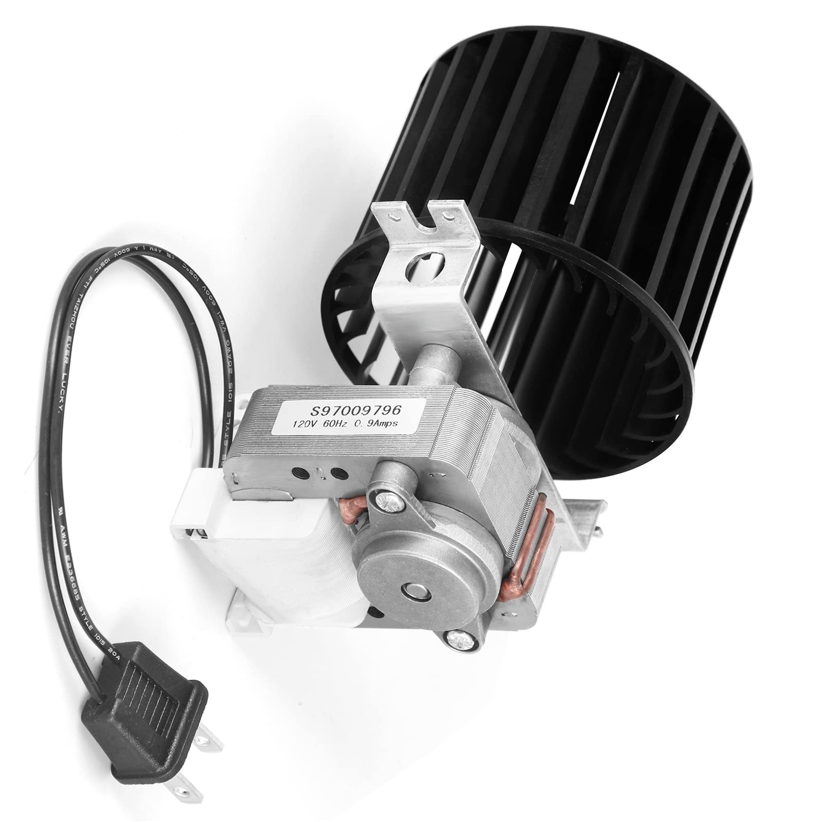 Upgraded S97009796 Bathroom Fan Motor Blower Assembly Replacement for Broan Bulb Heaters 162-E G J K L M & 164-E G J K L M, 97009796, S97009758, S97009796B Motor Fan Blower