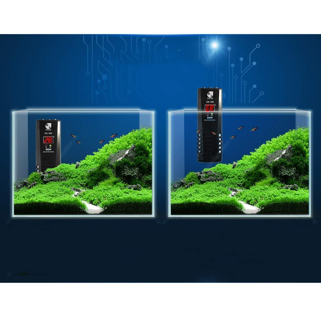 MU Termostato di Acquario Intelligente del riscaldatore del Serbatoio di Pesci di Immersione del termostato di conversione Automatico di Acquario della Famiglia,300W
