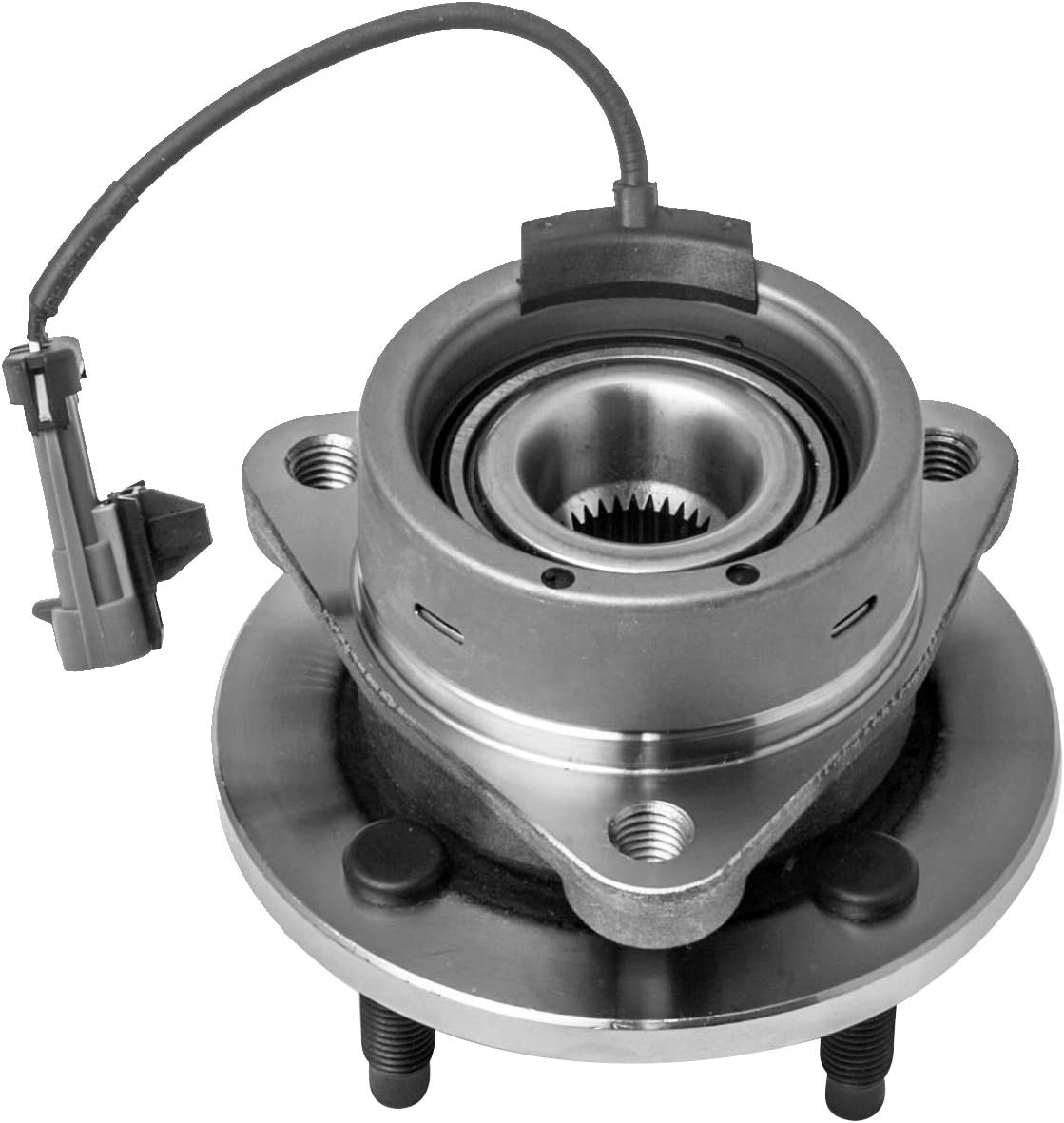 TUCAREST 513204 (4 Stud Hub,for 4-Wheel ABS Only) Front Wheel Bearing and Hub Assembly Compatible with 05-10 Chevy Cobalt (08-10 for 2.2L) /07-10 Pontiac G5 /05-06 Pursuit /2003-2007 Sa-Turn Ion