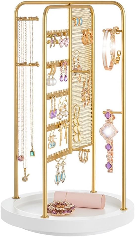 Jewelry Stand Removable Multi Layer Rotating Jewelry Storage Rack Jewelry Holder