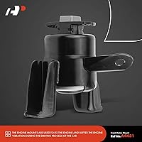 Vista 6 de A-Premium 3 piezas Juego de montaje para motor + montaje para transmisión + puntales Compatible con Ford 2010-2012 Fusion & Mercury 2010-2011 Milan