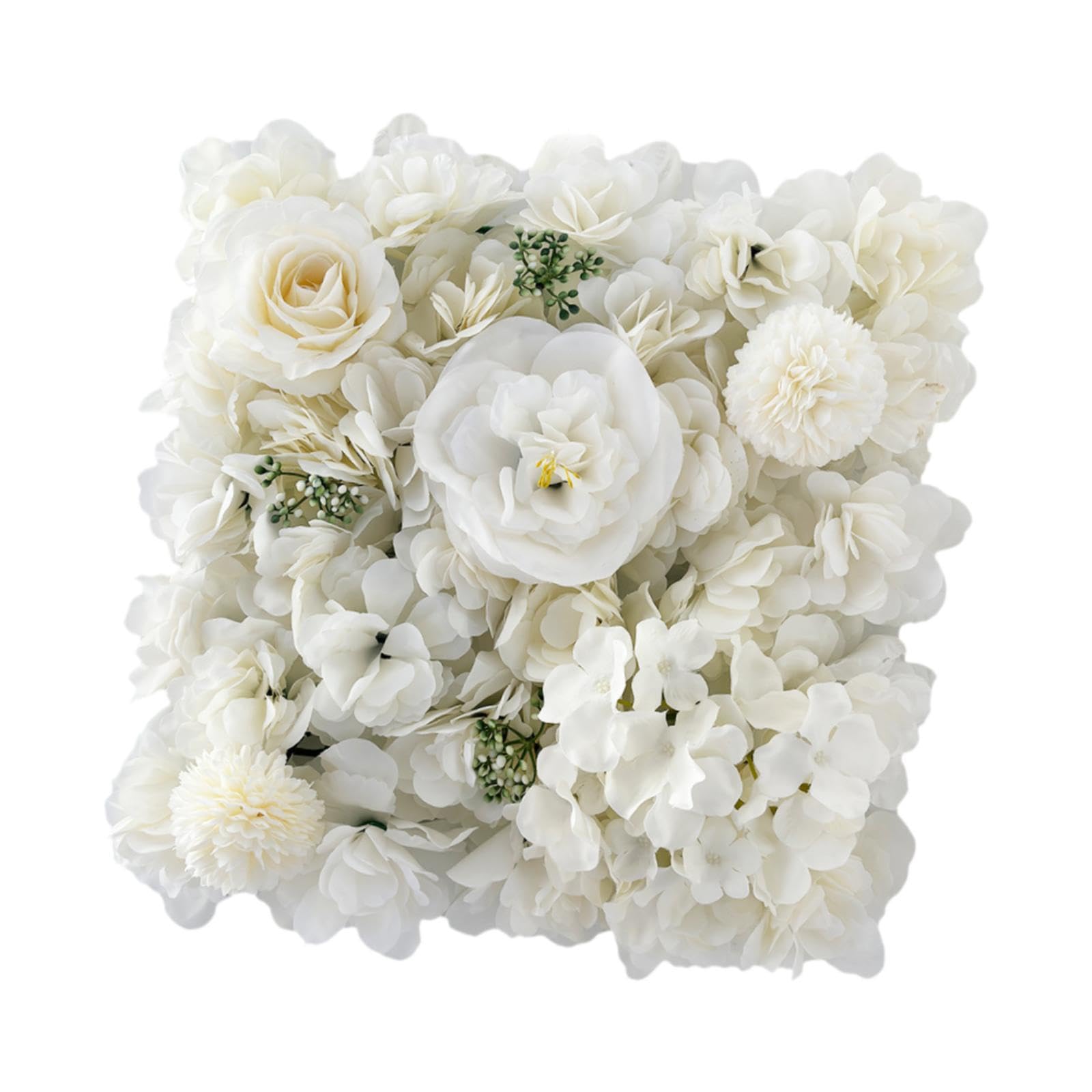Auyxssz Decorative Wall Flowers Background Decoration Stunning Handcrafted Roses Beautifully Celebrations And Events Floral Backdrop Bedroom Living Room