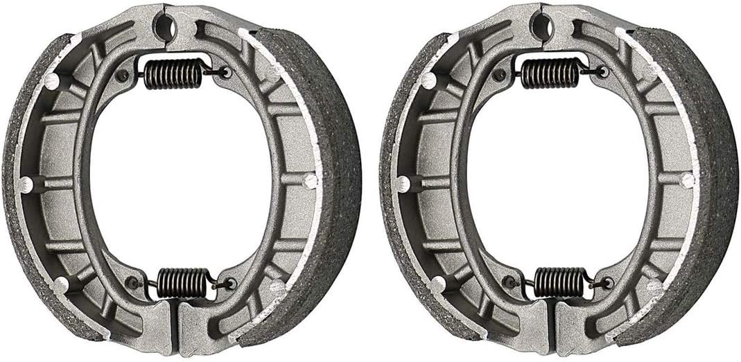 Alpha Rider Brake Shoes Water Grooved Front or Rear For Honda Z 50 QA50 QA C CL CT 70 CT70 CT70H (Pack of 2)