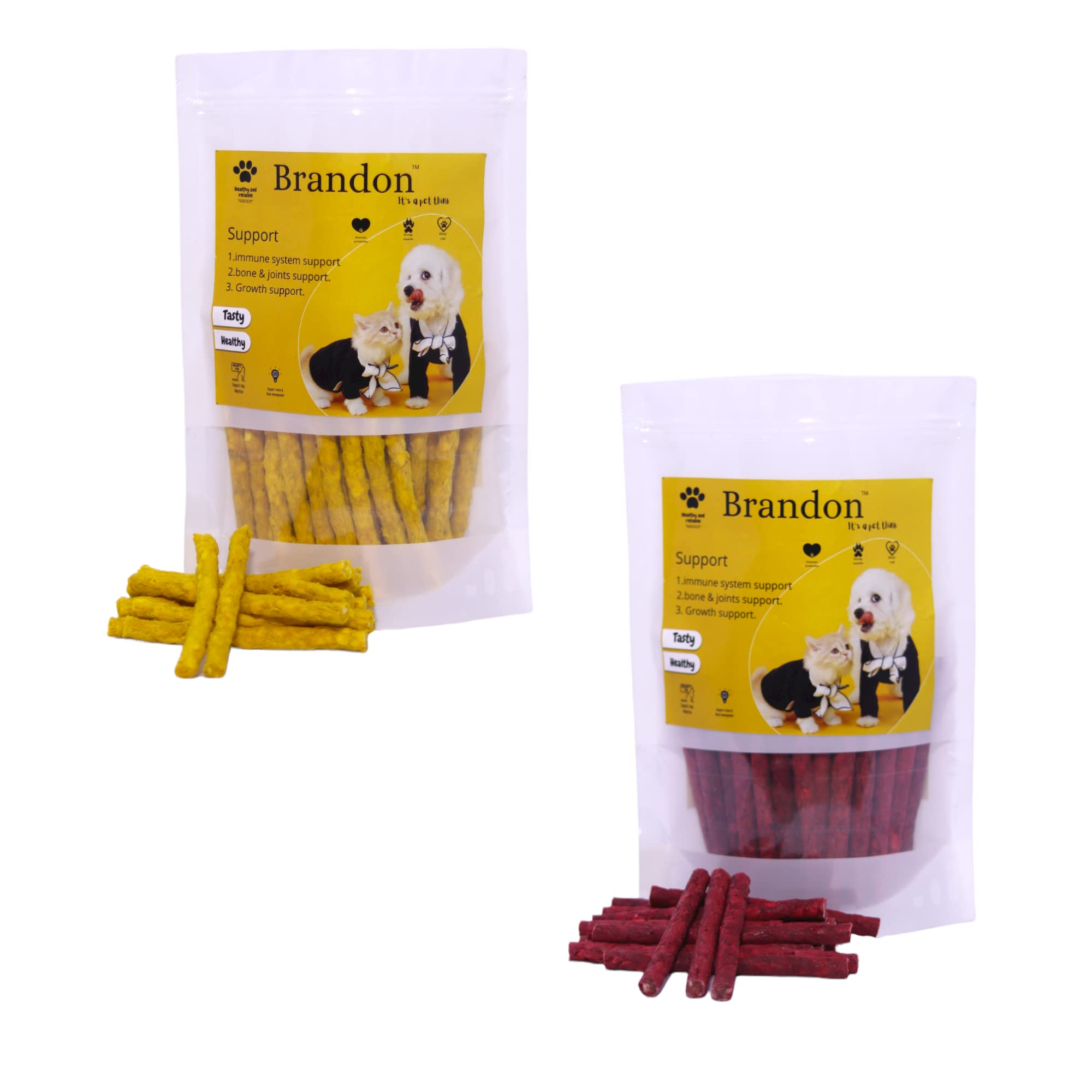 Brandon 1 Kg Chicken and Mutton Flavor Combo Pack Chew Stick Improve Oral Health & Longevity for Dogs (B08WB27YG7) Amazon Price History, Amazon Price Tracker