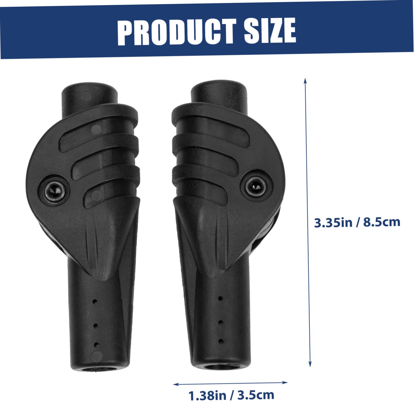TOYANDONA Connecteurs De Poteaux De Soutien pour Tente Joints De Réparation DIY pour Camping Et Activités Extérieures Matériau Et Durable Et Portables