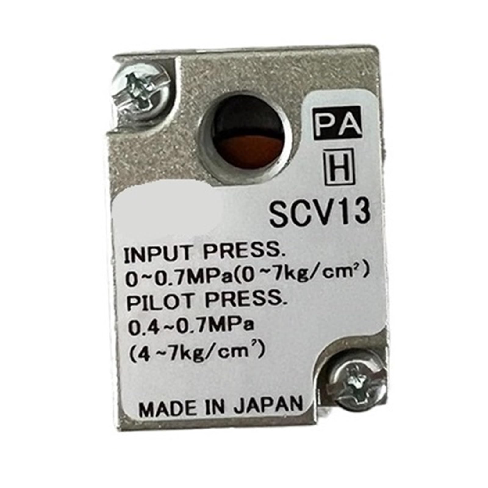 Vanne de régulation pneumatique SCV12-00 pour circuit d'air