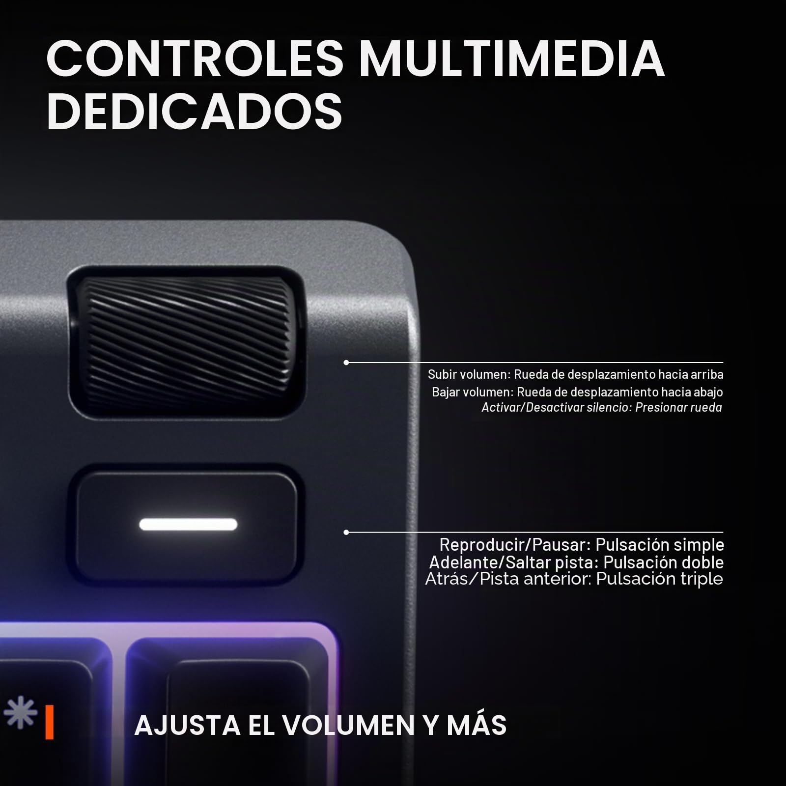 Steelseries Apex 3 RGB Gaming Keyboard - Iluminación RGB de 10 Zonas - IP32 Resistente al Agua - Reposamuñecas magnético Premium (Interruptor silencioso para Juego)