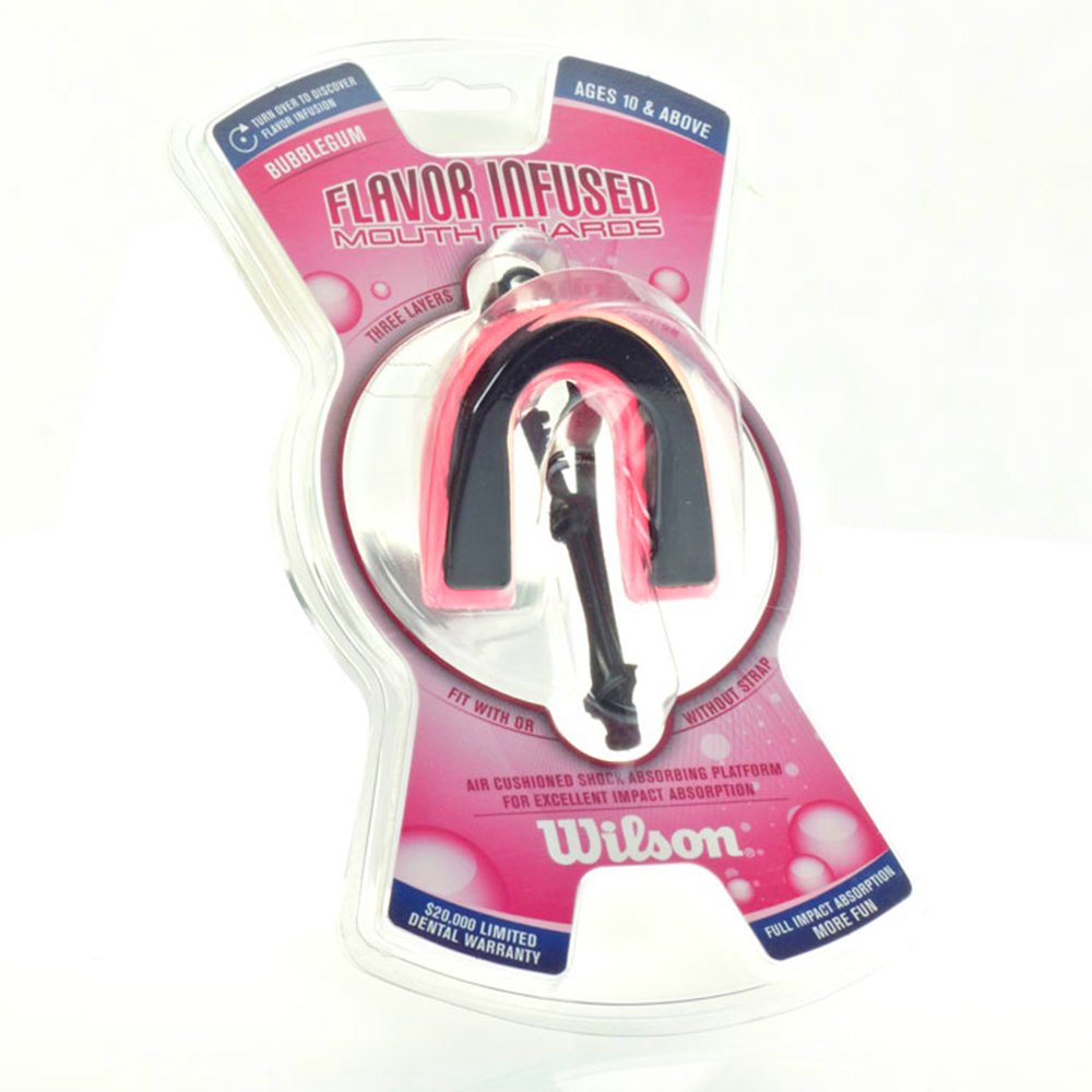Wilson Mundschutz PROFI X-Series | Bubblegum Geschmack | Dreischichtig | Mit/Ohne Strap