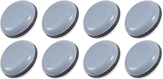 椅子脚カバー 滑る 移動楽々 8個セット キズ防止 騒音防止 破れにくい 脱げにくい 四角型 丸型 長方形 椅子足カバー 椅子脚キャップ 椅子キャップ イス脚カバー 家具スライダー 床保護 (両面テープS)