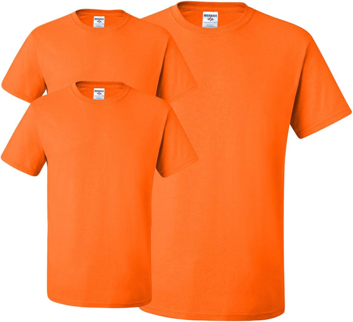 Jerzees Men’s Dri-Power Short Sleeve T-Shirt (Pocket & No, Pocket-3