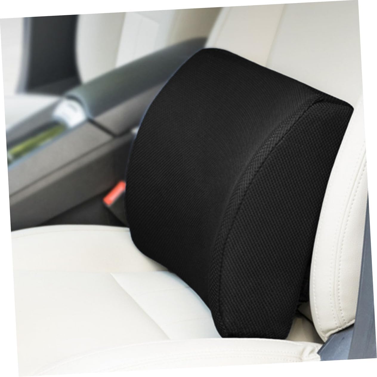 Car Lumbar Support Pillow Memory Foam Cushion for Lower Ergonomic Design for Car and Office Use Comfortable and Supportive Pillow for Long Drives
