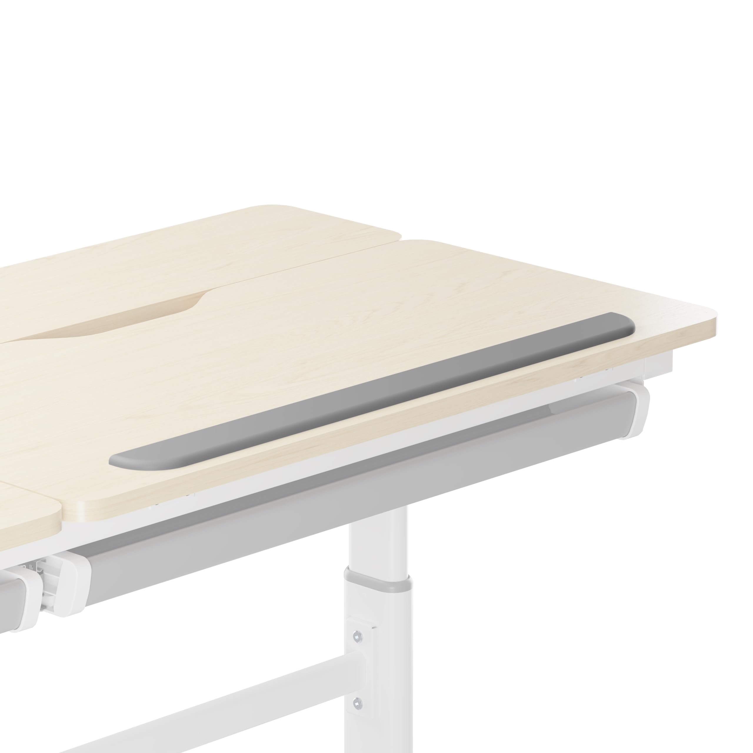 HOKO Kinderschreibtisch, Höhenverstellbar Kinderschreibtische 120x60 cm, Schreibtisch Kinder ab 6 Jahren, neigbare Tischplatte mit Schubladen, 100kg Belastbarkeit, Verstellbar von 54-76cm (Holz,CELIN)