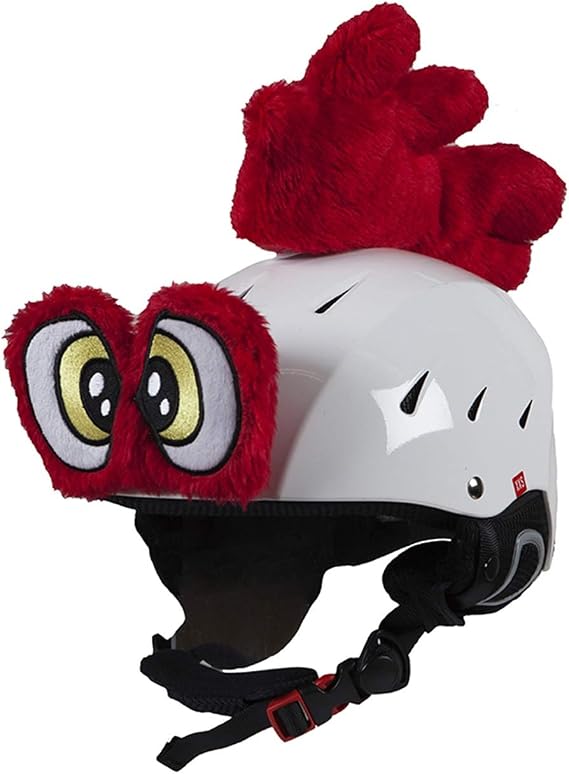 Housse De Casque De Ski Hoxyheads Rooster – Jaune, Taille Unique, Compatible Lunettes, Facile à Poser