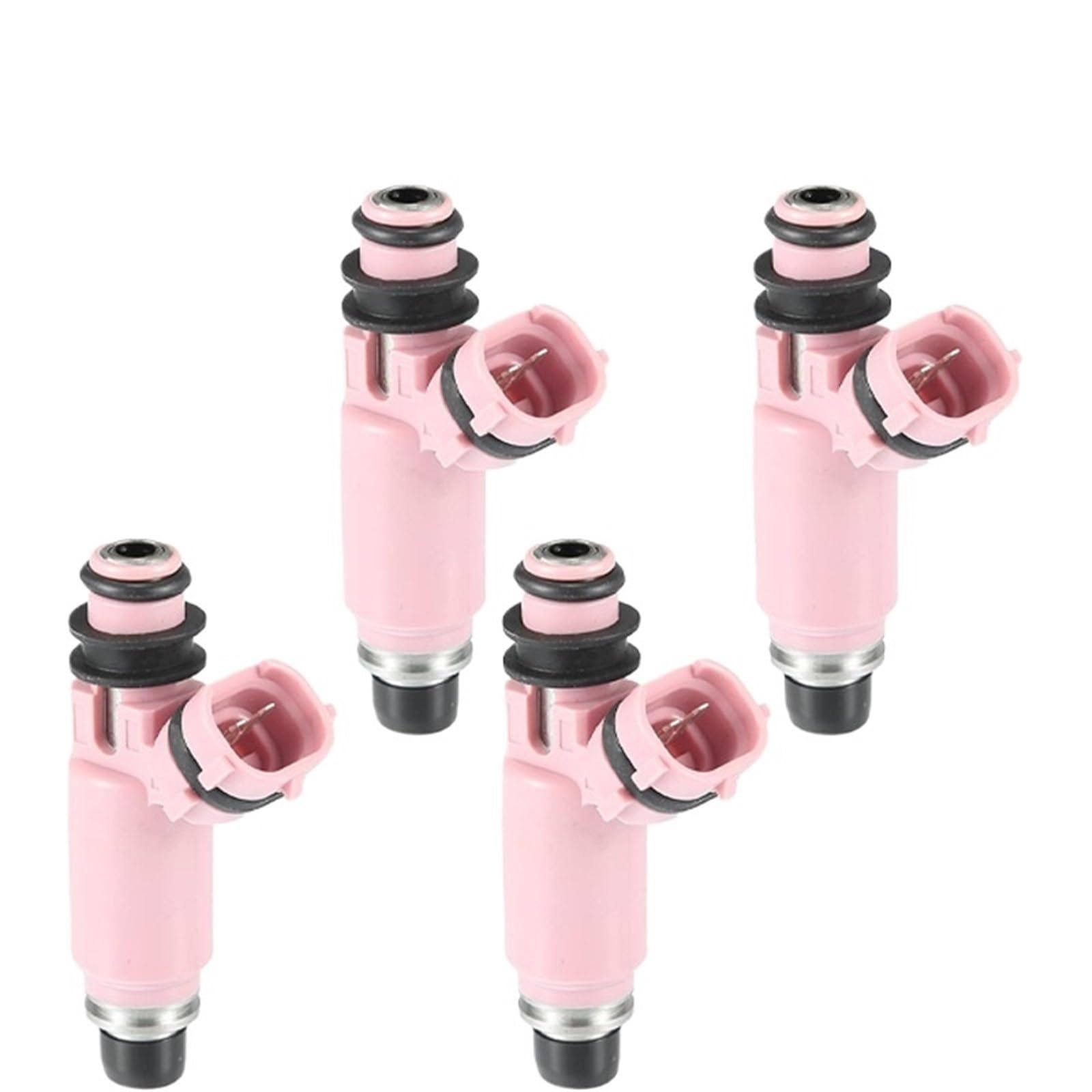 Yjcebgped 4Pcs Fuel Injectors For 2.0L 2.5L 565Cc 16611-Aa370 Pink