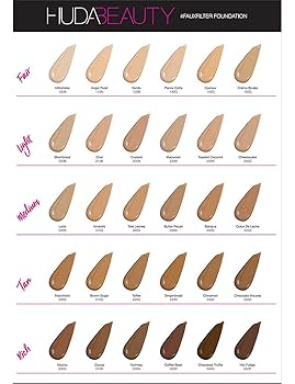 Amazon.com : HUDA BEAUTY #FauxFilter Foundation - Macaroon