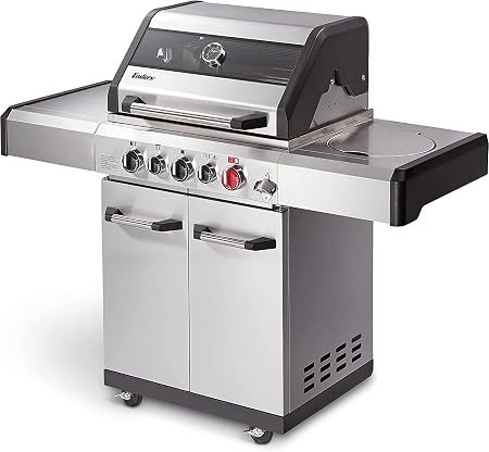 Enders Kansas II Pro 3 SIK Turbo Barbacoa de Gas con 3 Quemadores y Función Turbo