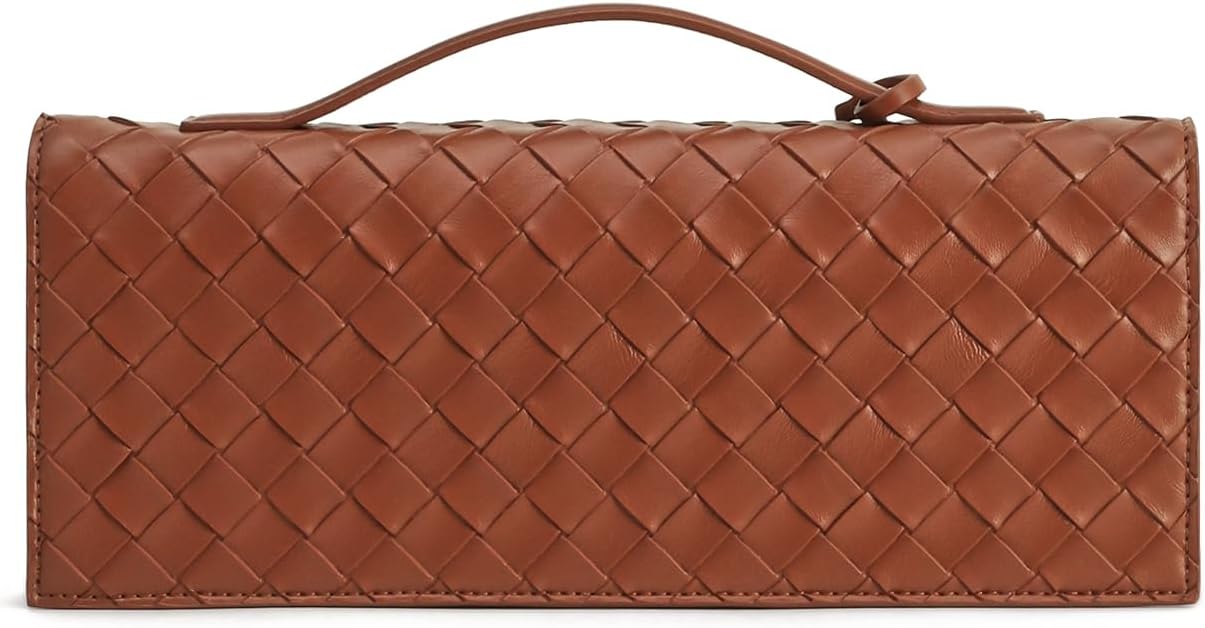 JW PEI Women's Celeste Woven Textured Envelope Top Handle Bag