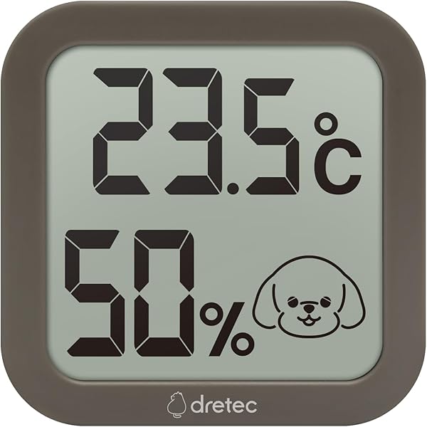 dretec ペット用温湿度計 ここちイーワン