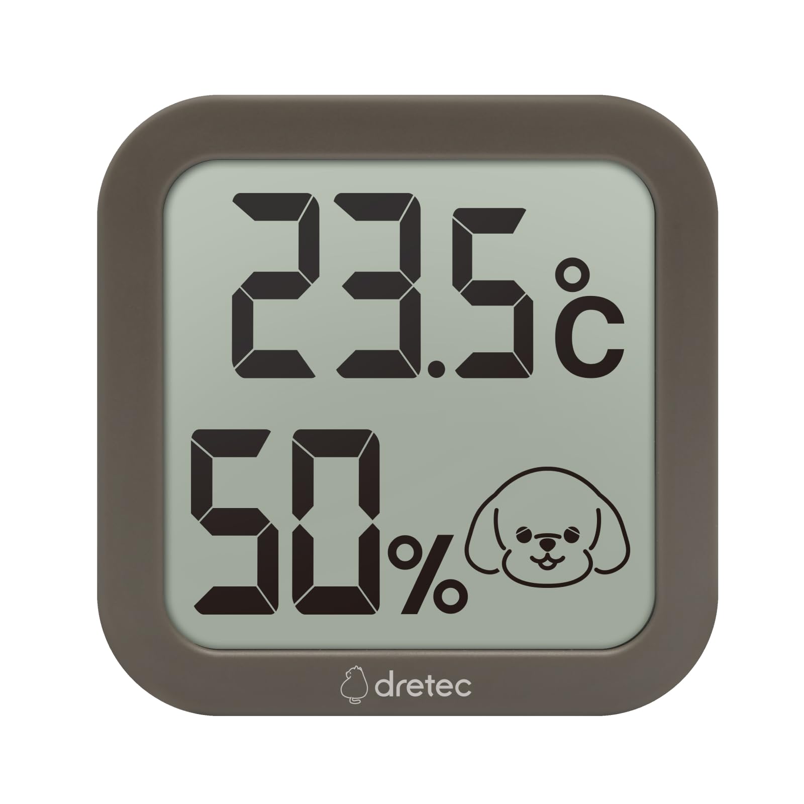 ドリテック(dretec) ペット用温湿度計 ペット専用 犬 猫 温度計 湿度計…