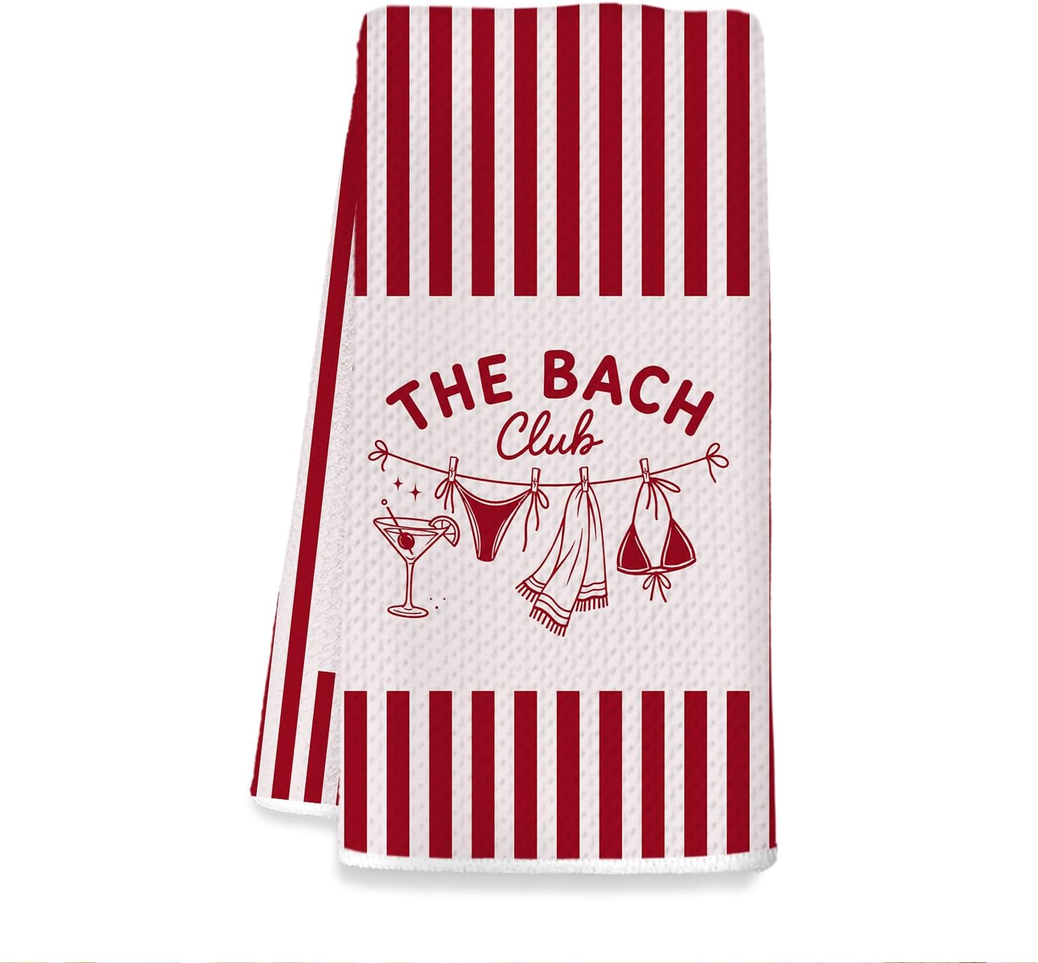 Beach Bachelorette Kitchen Towels, Bachelorette Party Decor