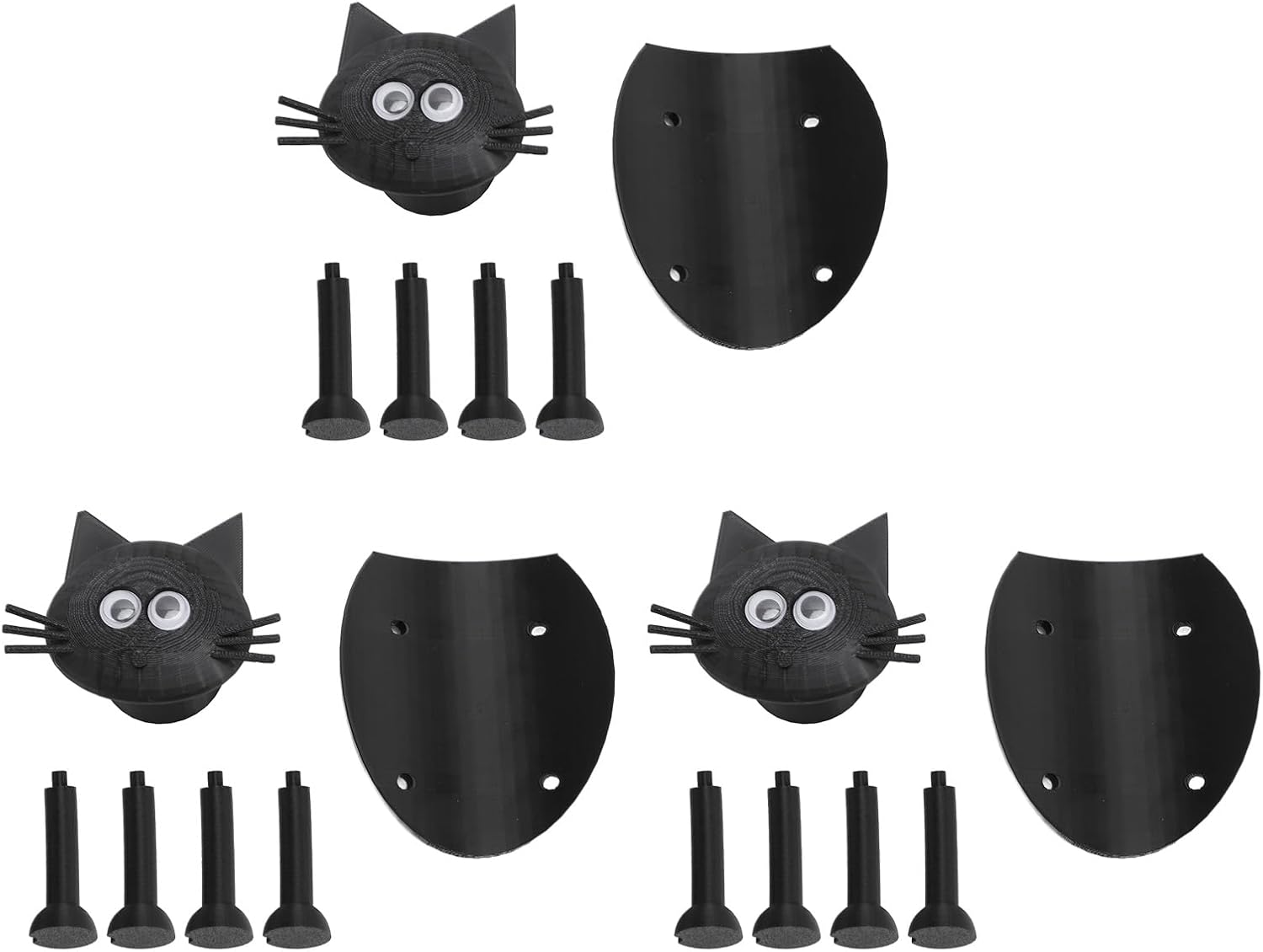 Lovely Cat Toiletry Set, Easy to Use, Funny Silk Storage Organizer for Bathroom