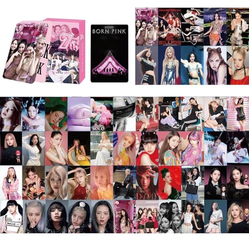 5-Pack / 275 Pcs Kpop Photocard Set with Postcards, Collectible Greeting Cards in Gift Box for Fans and Collectors Assorted Designs - Image 4