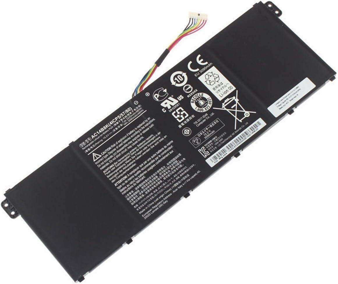 Ding New AC14B8K Replacement Battery Compatible with Acer Chromebook 13 Aspire E3-111 TravelMate B115-M (15.2V 48Wh)