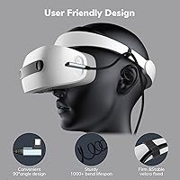 Vista 7 de RUIZHI Cable de enlace para Oculus Quest 2, carga rápida de 16 pies y transferencia de datos de alta velocidad USB 3.0 a USB C compatible