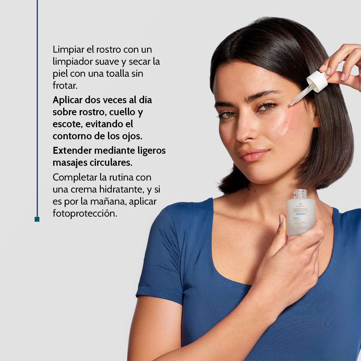 Cantabria Labs - Endocare Age Barrier Niacinal Serum Gel - 30 ml - Sérum Gel con 10% Niacinamida y ácido hialurónico en nanovesículas - Hidrata, Calma y Refuerza la Barrera Cutánea