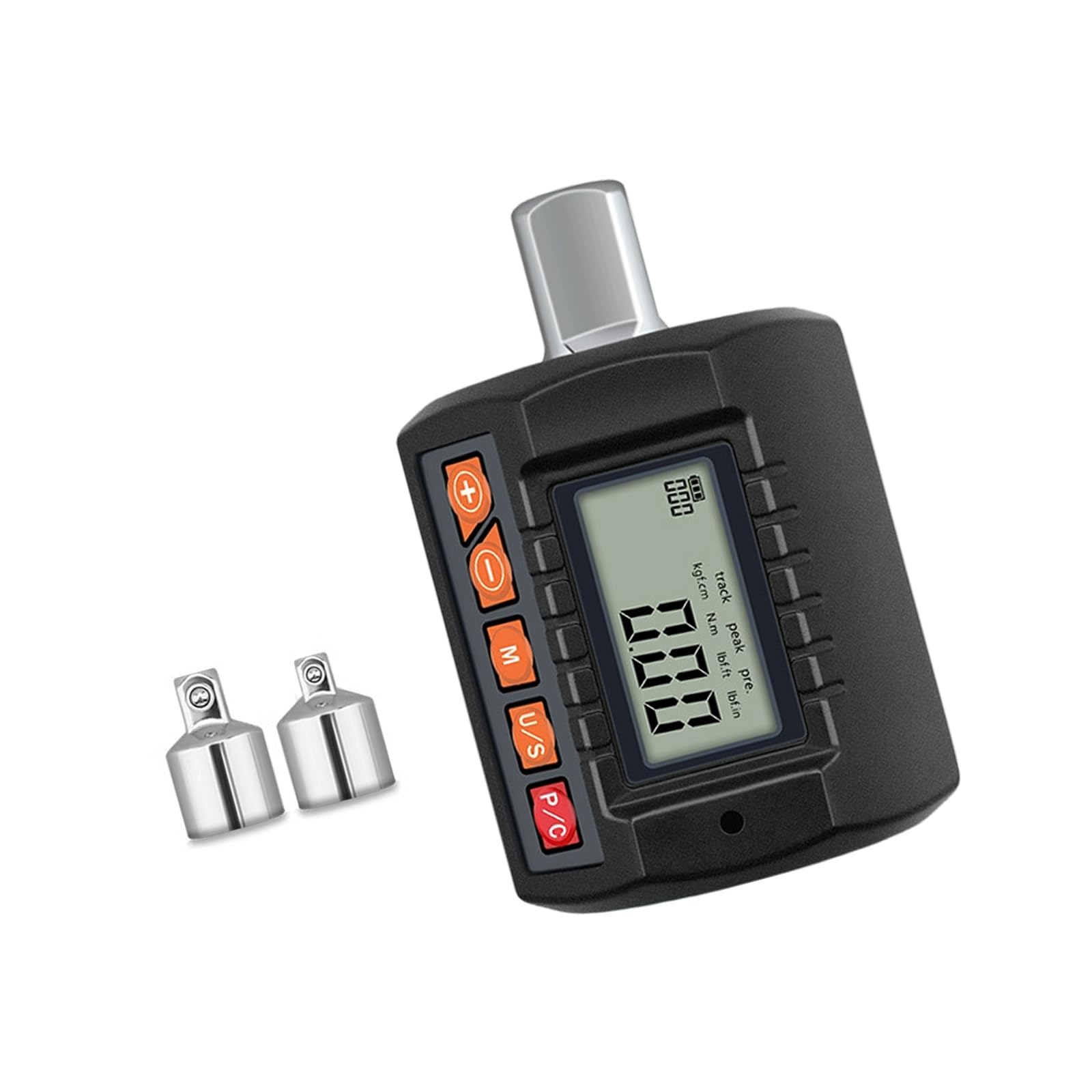 Laikoutd Digital Torques Wrench Adapter 1 / 2inch Drive High Precisions Wrenches Conversion Wrench