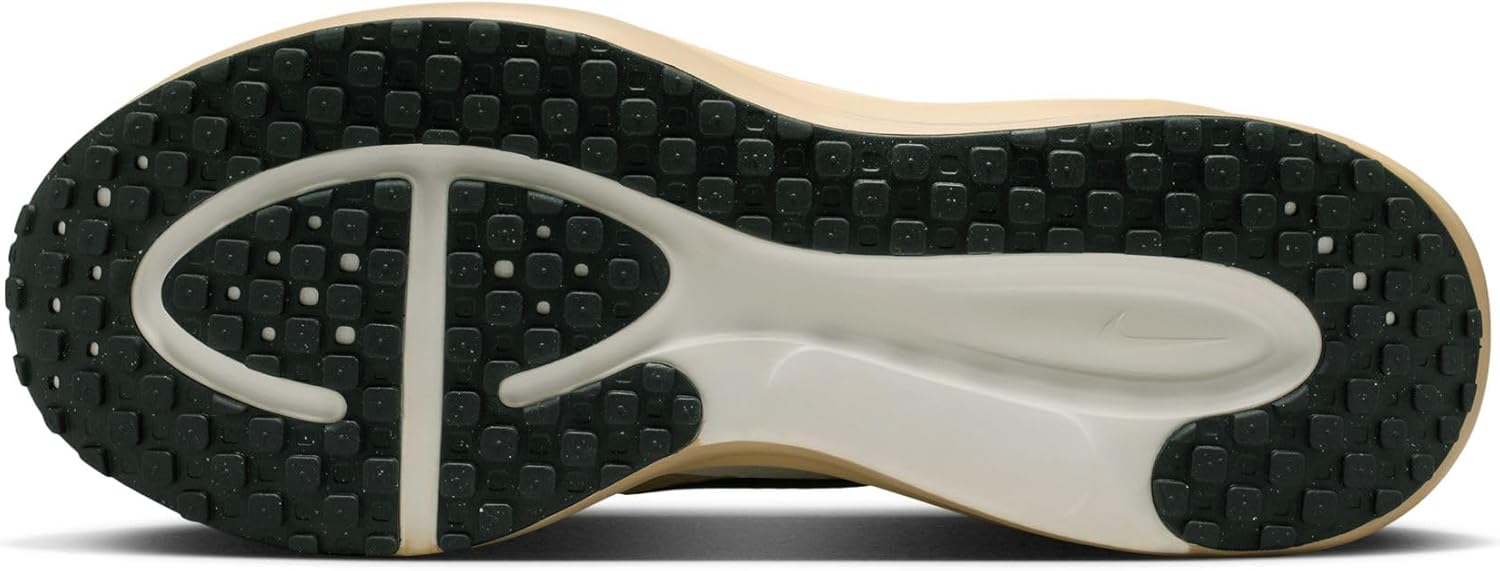 Nike Men's Revolution 8 EasyOn Road Running Shoes, Pale Ivory/Black Spruce-Sail-Linen, 10.5
