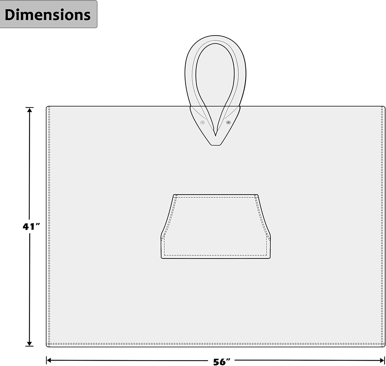 Catalonia Hooded Wearable Blanket Poncho for Adult Women Men, Fleece Wrap Blanket Cape with Hood | Warm, Soft, Cozy, Snuggly | Comfort Gift, No Sleeves - Image 8