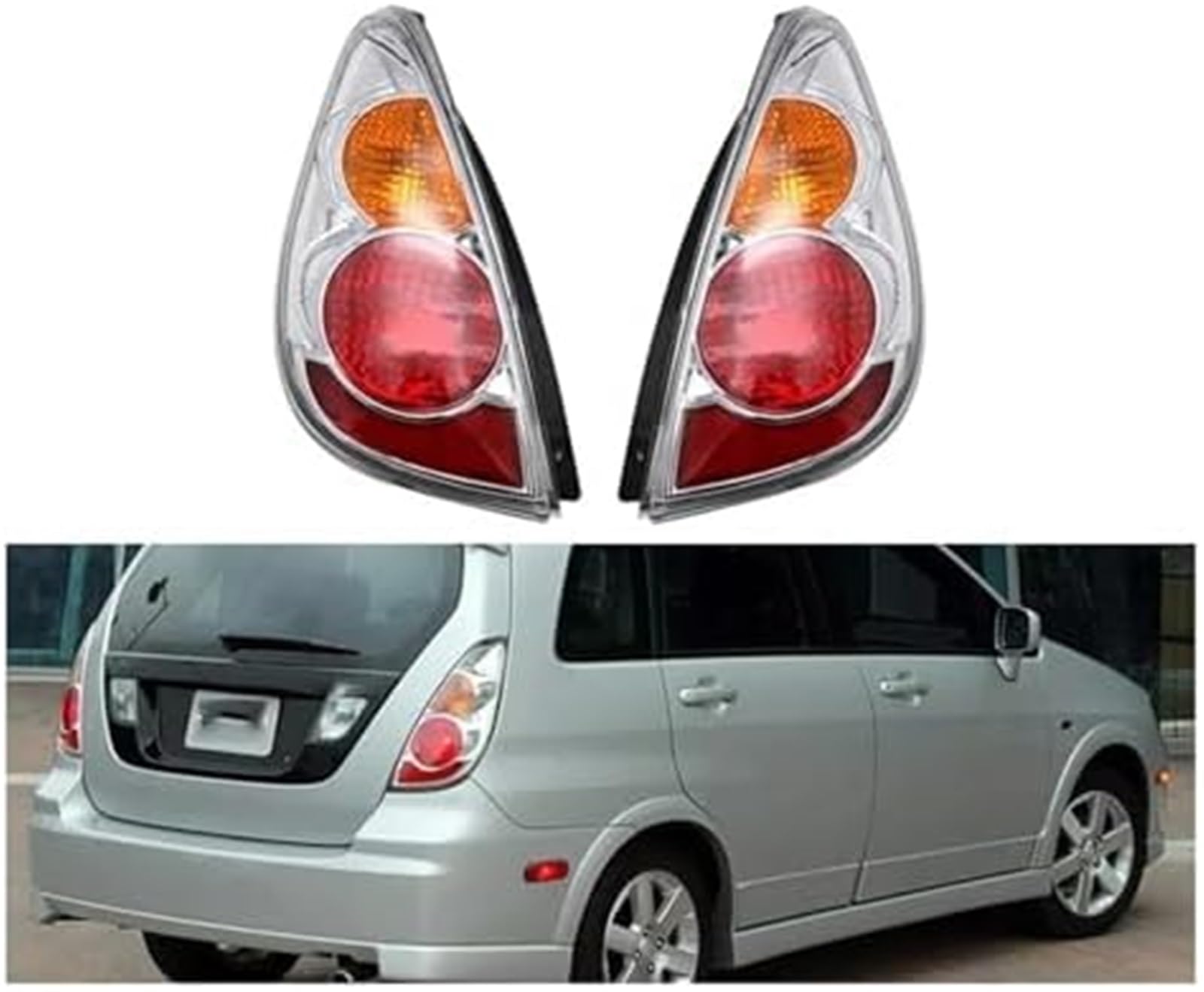 Światła tylne, do Liany, do Aerio 1.6 1.4A+ Hatchback Zderzak tylny samochodu Lampa tylna Lampa tylna Lampa tylna Światło tylne Światło stopu Lampa tylna Osłona lampy tylnej Lampa tylna (prawa