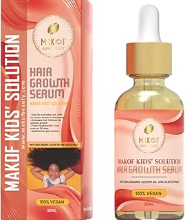 HAIR GROWTH OIL FOR KIDS. Blend of Naturals oils to stimulate scalp. for Fuller