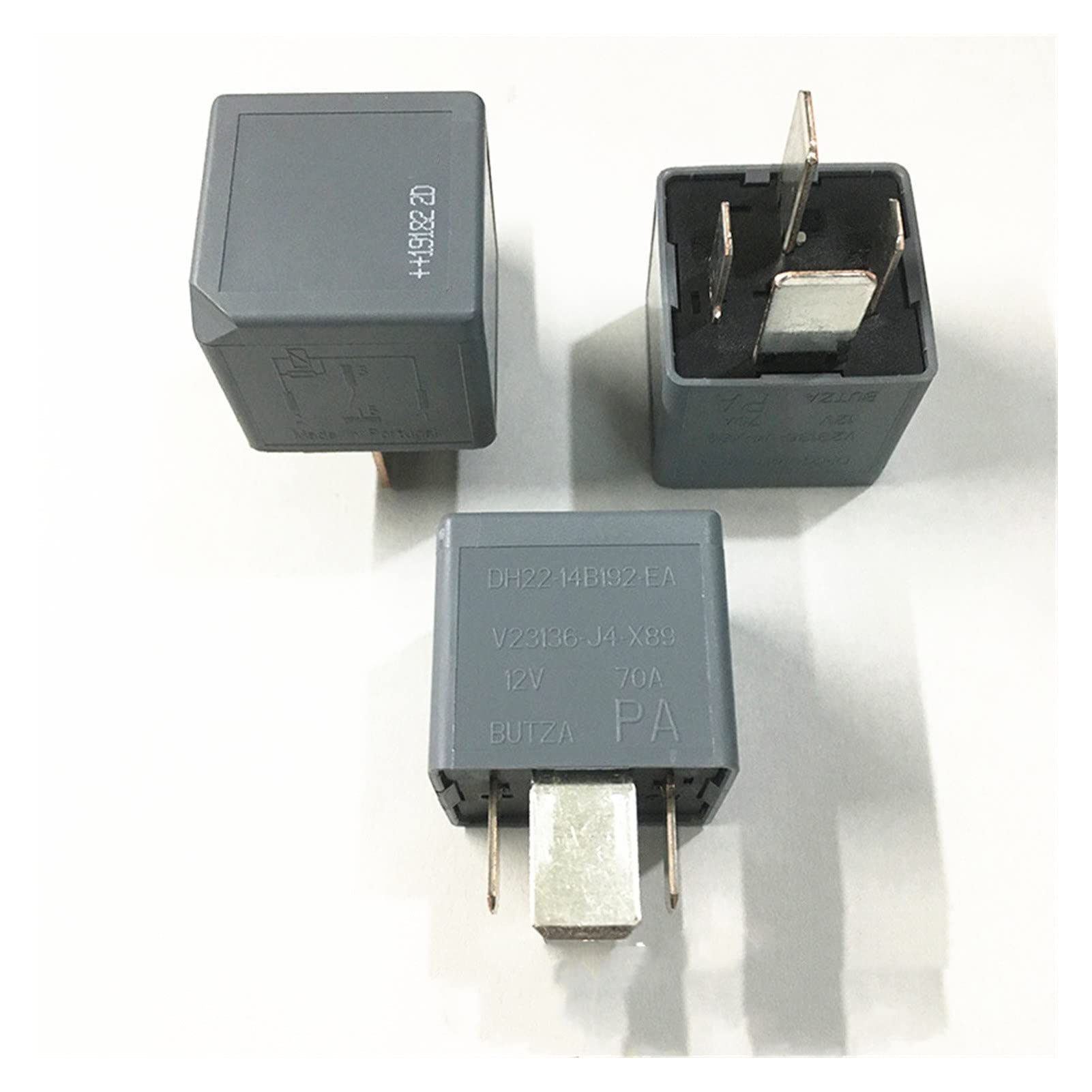 Relé automotriz DH22-14B192-EA para reparación de circuitos 12V 4pin V23136-J4-X89