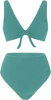 Traje de baño de maternidad para mujer, traje de baño para mujer, traje de baño tropical, boyshorts, boy, traje de baño con lazo, conjunto de trajes de baño bikini para mujer con aros