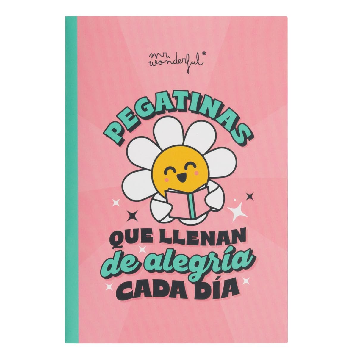 Mr. Wonderful - Pegatinas que llenan de alegría cada día - Carpeta A5 con Pegatinas - 8 hojas