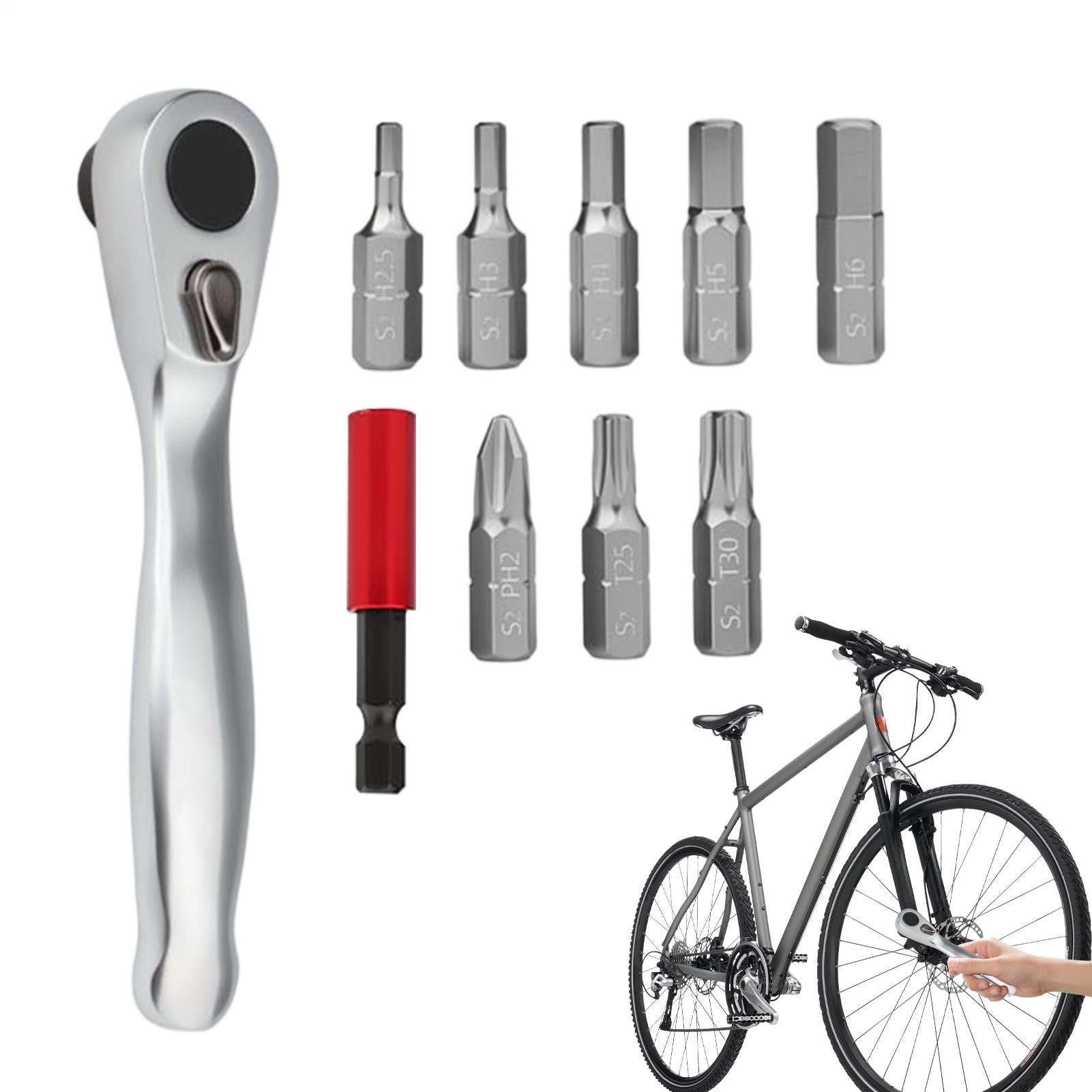 Outil de vélo multifonction portable pour résoudre vos pannes en route