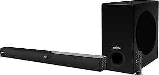 FRONTECH EchoMax-262 | 2.1 Channel Soundbar with Subwoofer | 265W Output | BT 5.3/HDMI/Optical/USB & AUX Connectivity (SW-0262)
