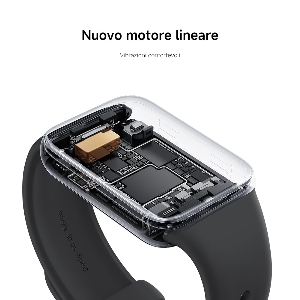 XIAOMI Smart Band 9 Pro Schermo AMOLED 44mm Telaio Alluminio Autonomia 21 giorni Monitoraggio SpO2 GPS 5 ATM