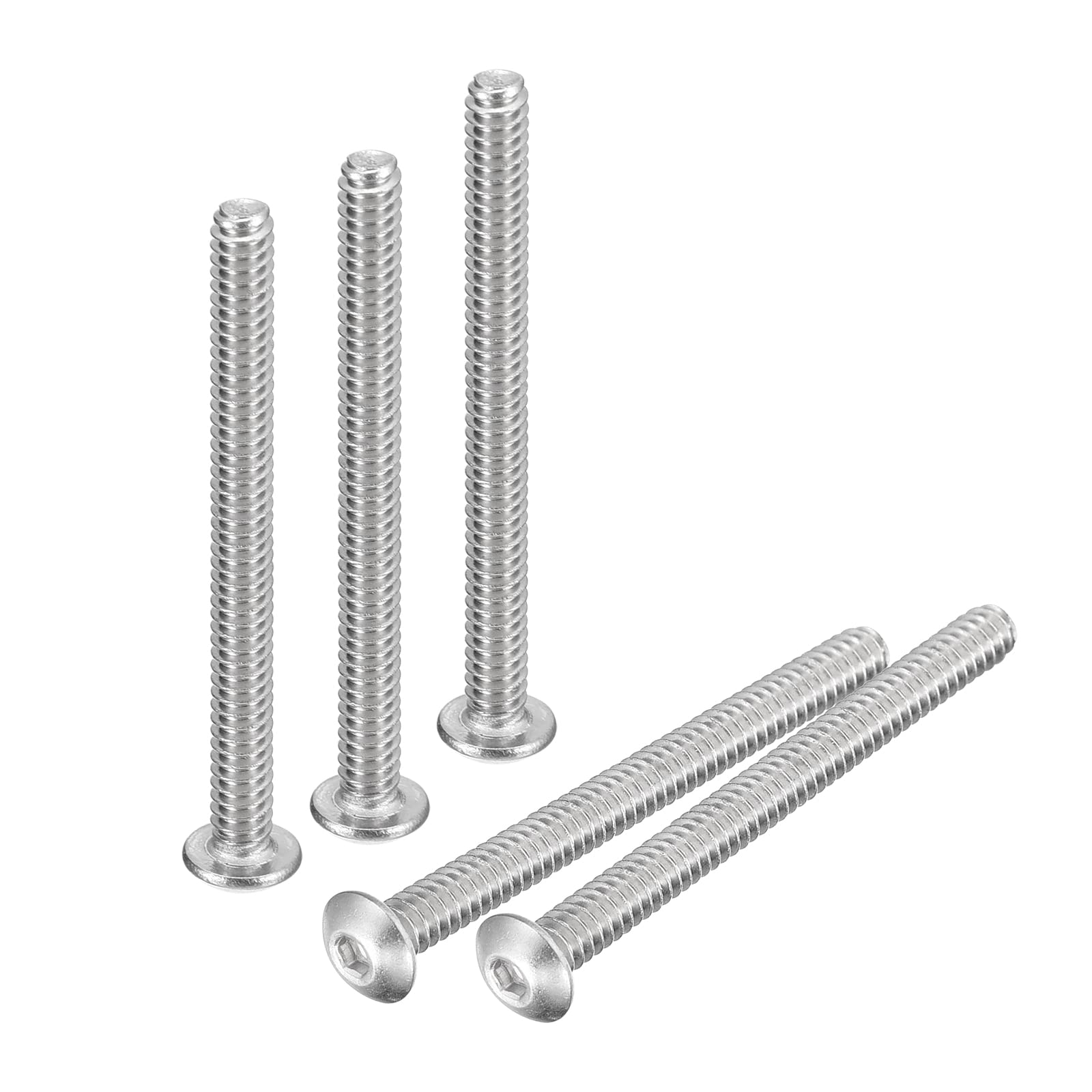 Viti Inox 25 Pezzi 25 Viti Phillips Testa Padella In Acciaio Inox #8-32 X 2- 1/2 Pollici - Per Macchine E Progetti Spawn 2