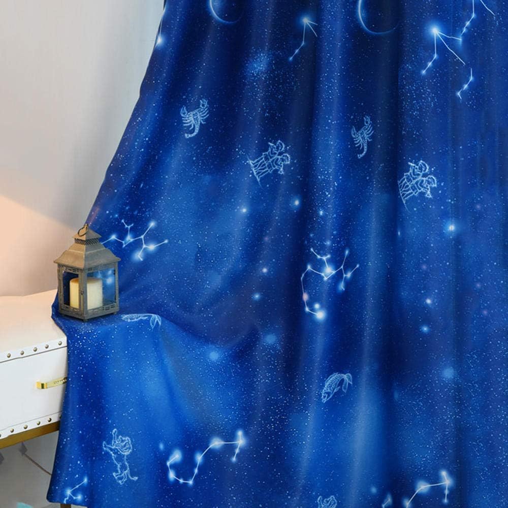 -curtain Screens Gauze Polyester Blackout Finished Simple Modern Living Room Bedroom Princess@B_200 × 270cm (W × H) × 2 (A 350×270cm(W×H)×2)